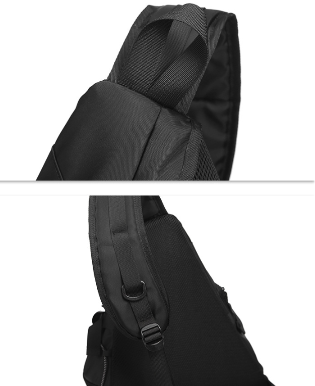 Men's Waterproof Sling Bag - Durable Crossbody Chest Pack