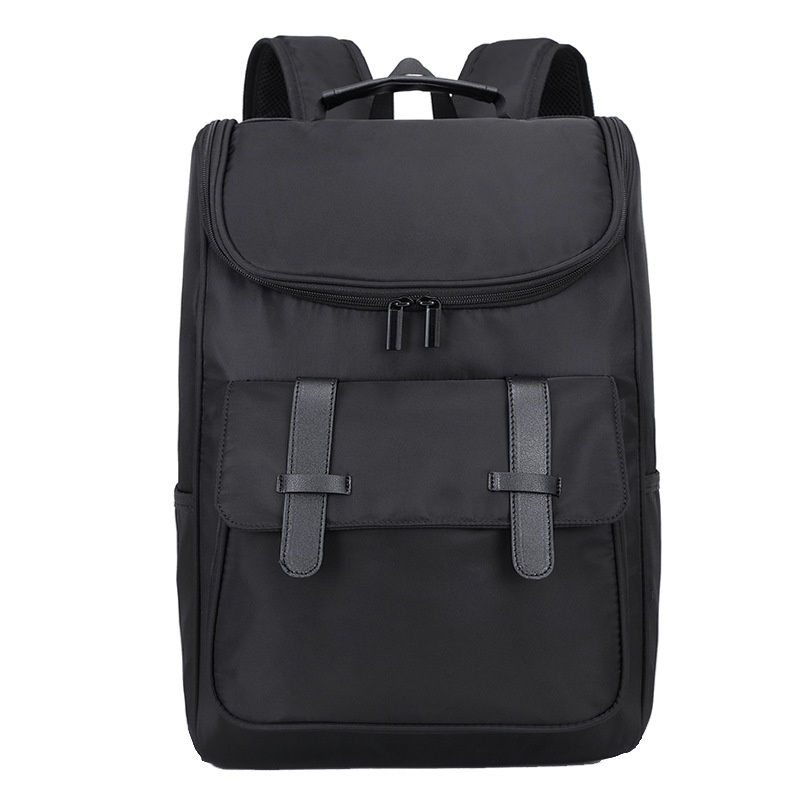 Black Laptop Backpack for Men & Women - Stylish Travel Bag