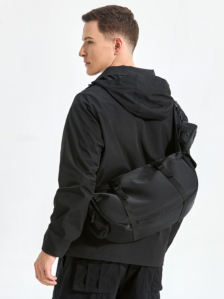 Urban Techwear Sling Duffel Bag - Men's