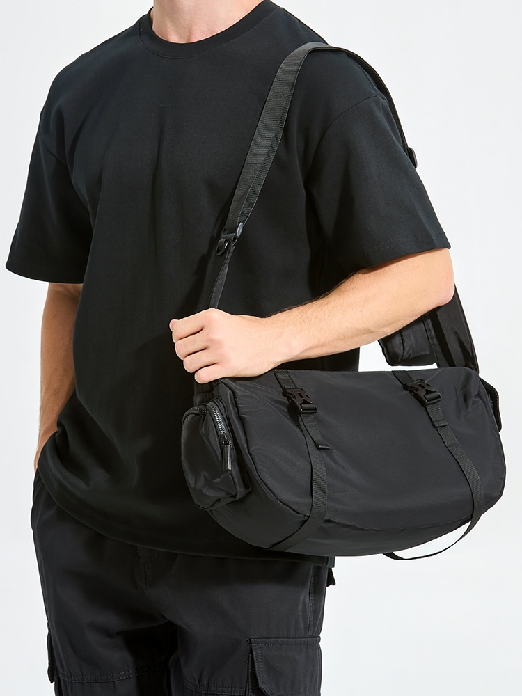 Urban Techwear Sling Duffel Bag - Men's