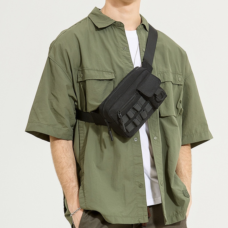 Tactical Utility Crossbody Bag - Men's Chest & Waist Pack