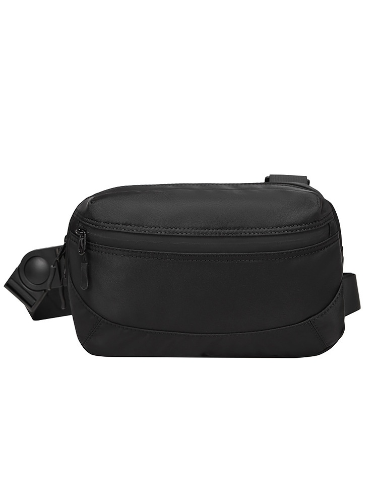 Black Everyday Sling Bag - Men's Crossbody Waist Pack
