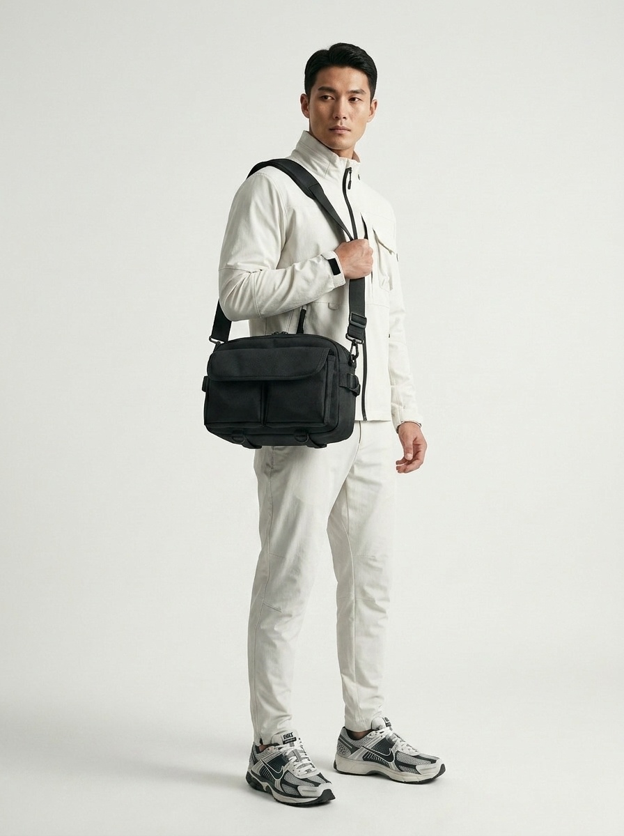 Men's Utility Crossbody Bag - Durable Shoulder Messenger