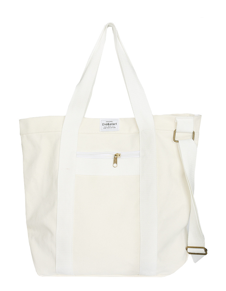 Unisex Canvas Tote Bag - Shoulder & Crossbody
