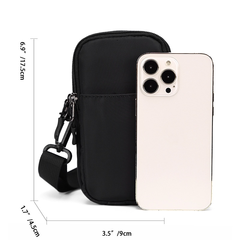 Compact Crossbody Phone Pouch - Lightweight & Durable