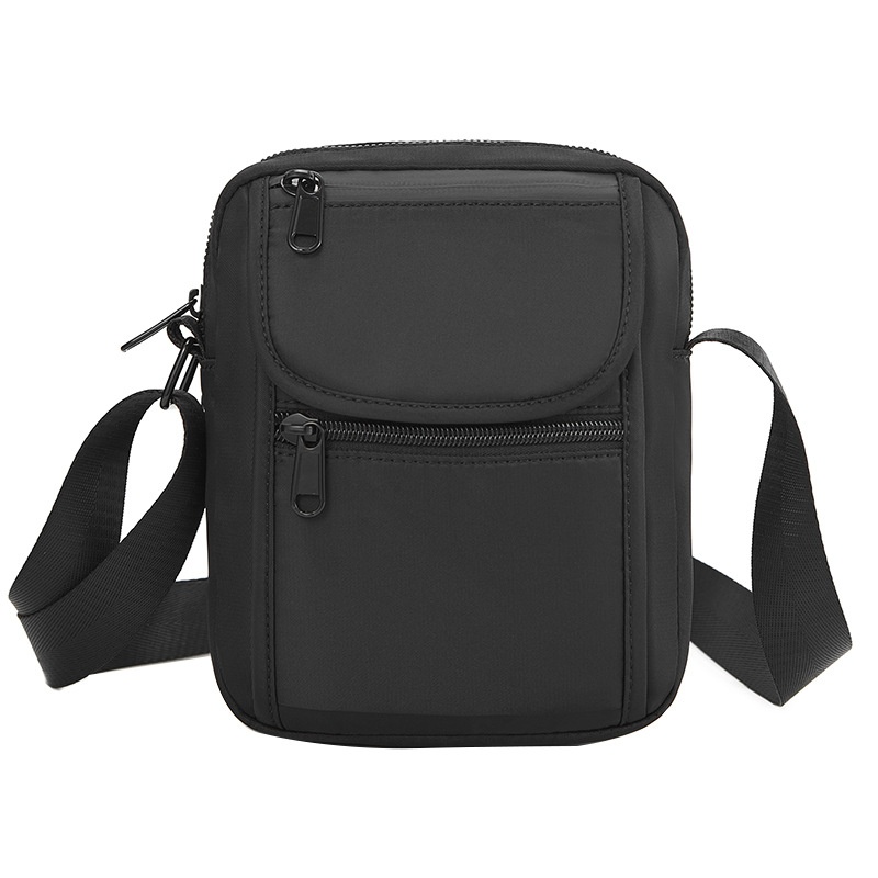 Men's Compact Crossbody Bag - Durable Shoulder Messenger