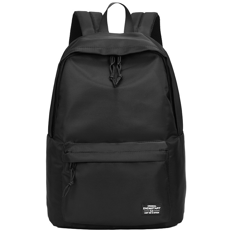 Minimalist Black Everyday Backpack for Men & Women