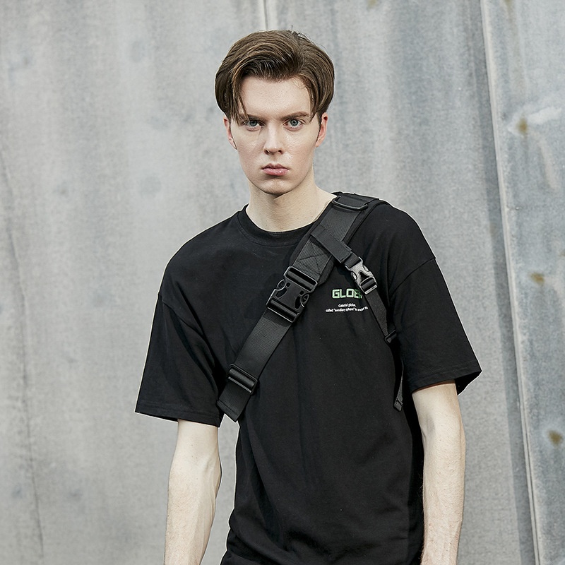 Techwear Messenger Bag - Tactical Crossbody Shoulder Bag