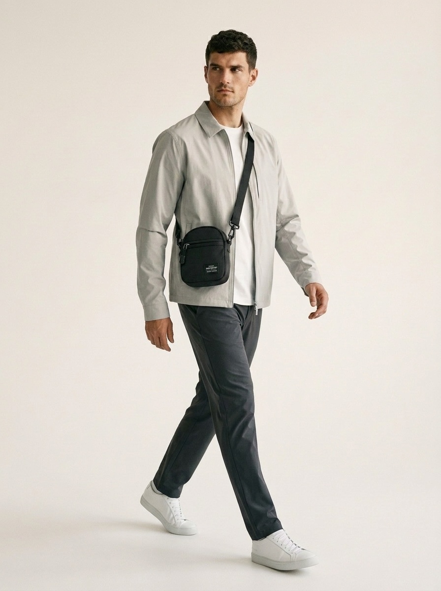 Mini crossbodytas voor heren - Casual schoudertas
