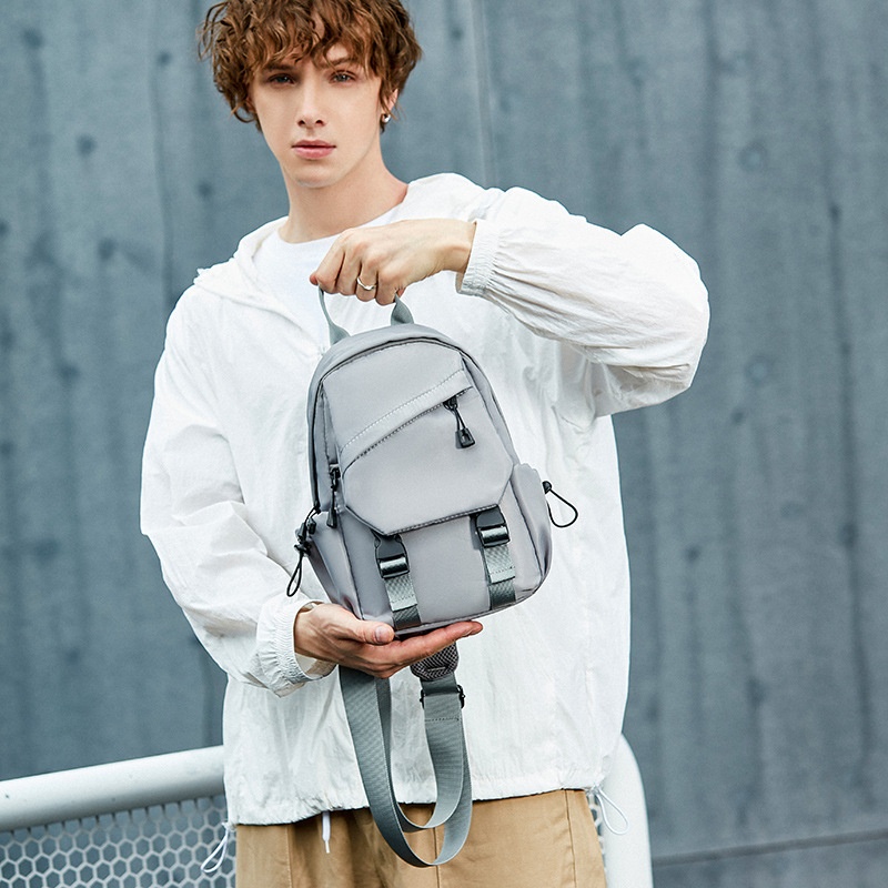 Men's Casual Sling Bag - Lightweight Crossbody Chest Pack