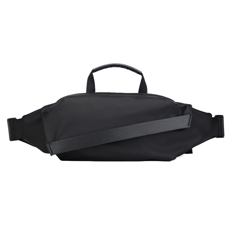 Sleek Matte Black Crossbody Sling Bag - Modern & Minimalist