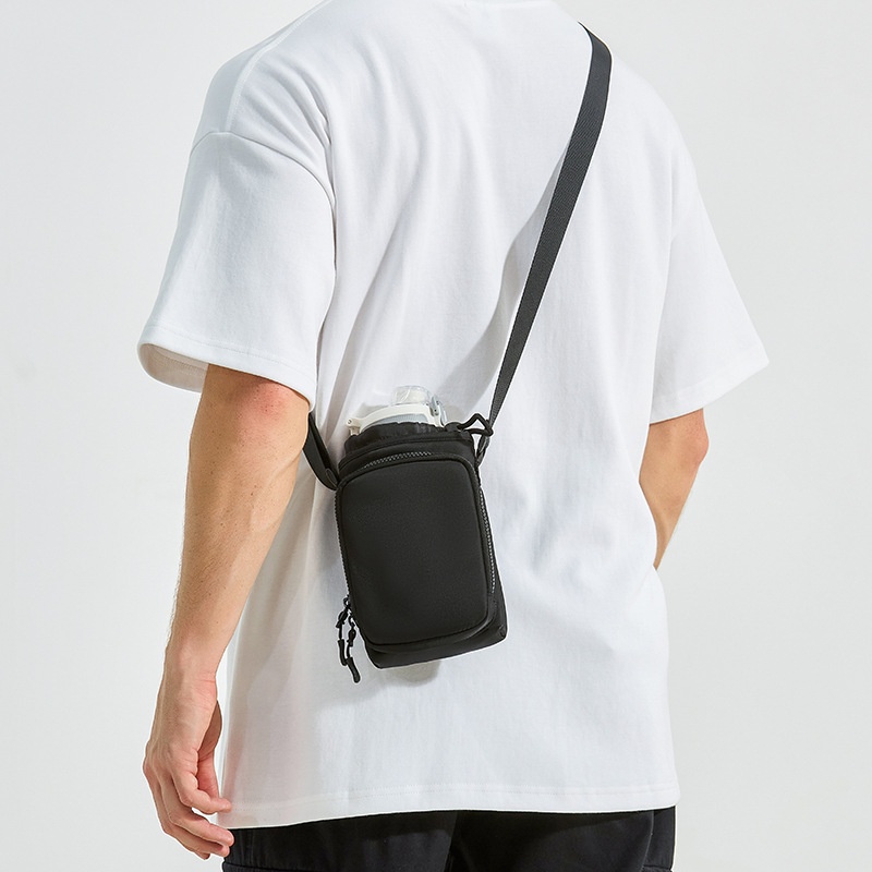 Compact Crossbody Water Bottle Bag & Phone Pouch