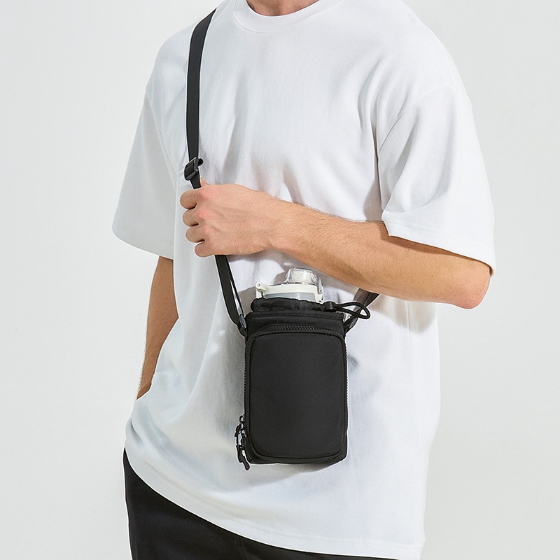 Compact Crossbody Water Bottle Bag & Phone Pouch