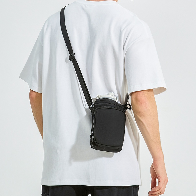 Compact Crossbody Water Bottle Bag & Phone Pouch