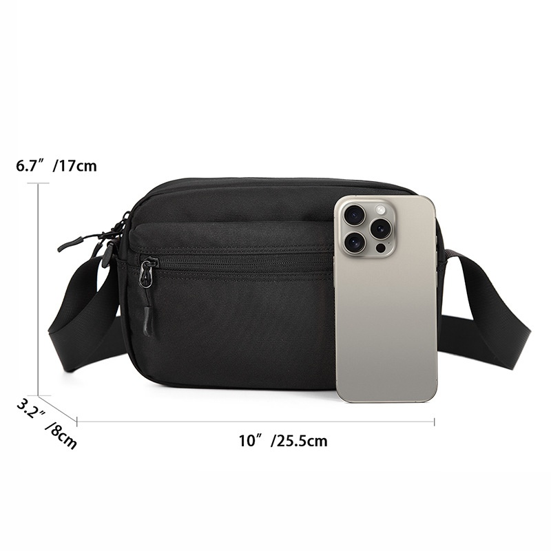 Unisex Casual Crossbody Bag - Travel Shoulder Sling