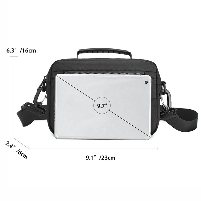 Men's Casual Crossbody Shoulder Bag - Durable Messenger Pouch