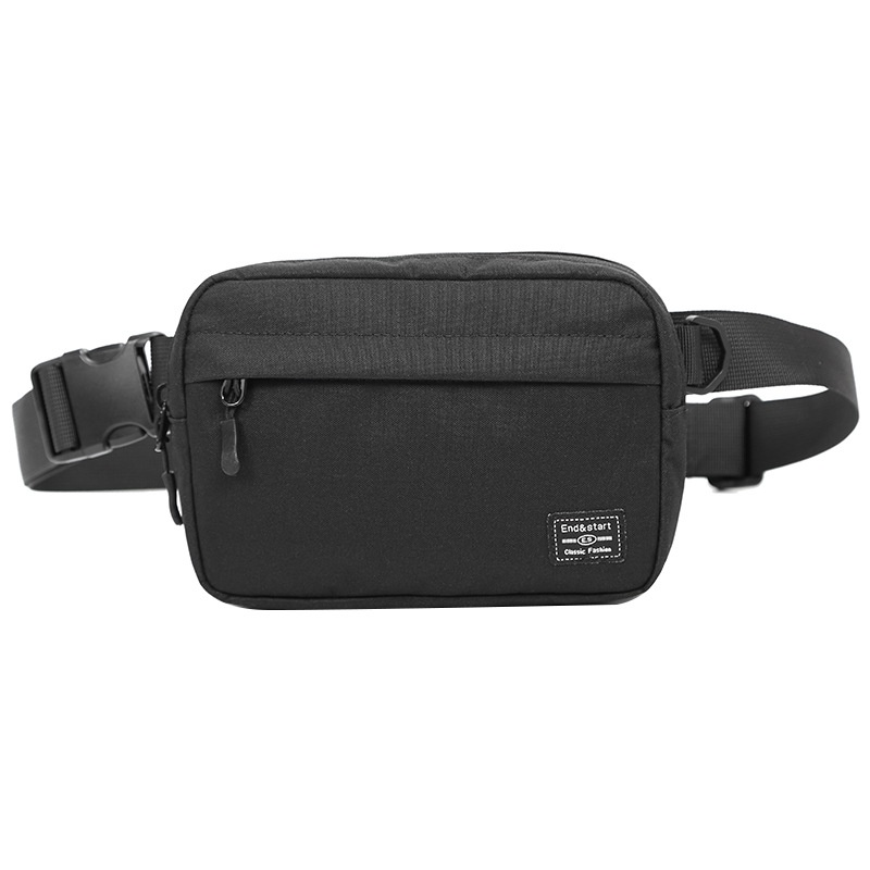 Black Everyday Sling Bag - Versatile Crossbody Chest Pack