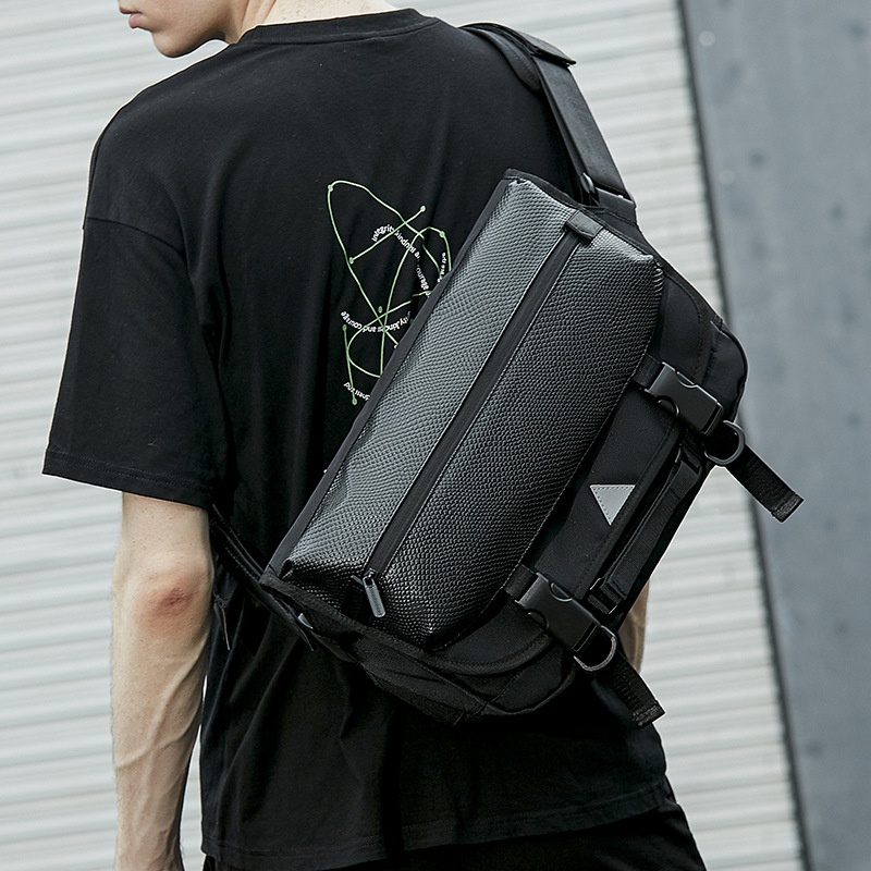 Urban Tech Messenger Bag - Waterproof Crossbody