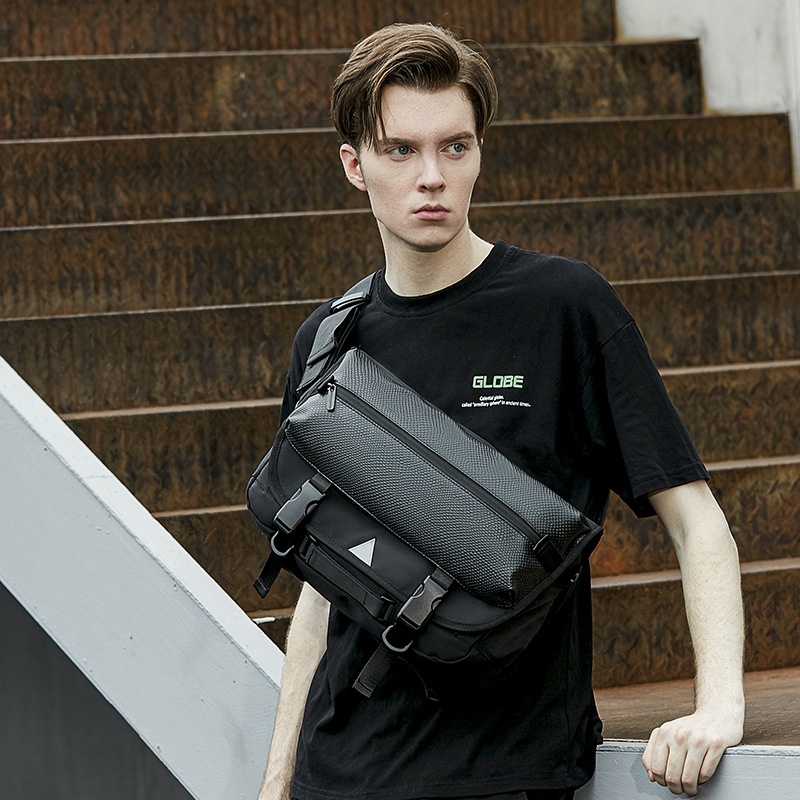 Urban Tech Messenger Bag - Waterproof Crossbody