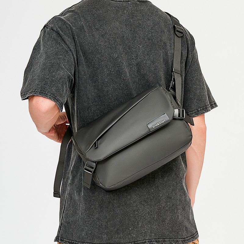 Men's Waterproof Crossbody Messenger Bag - Cool Style