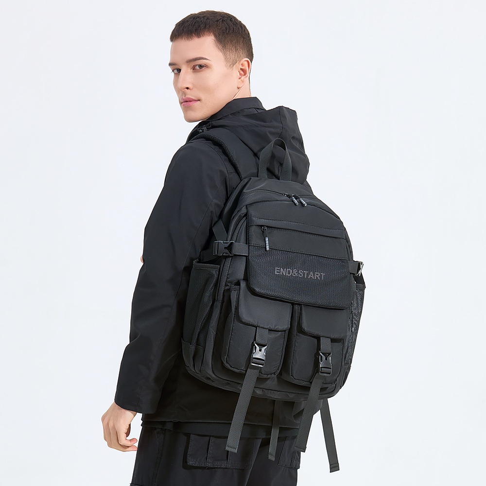 Men's Large Capacity Travel Backpack with Laptop Sleeve