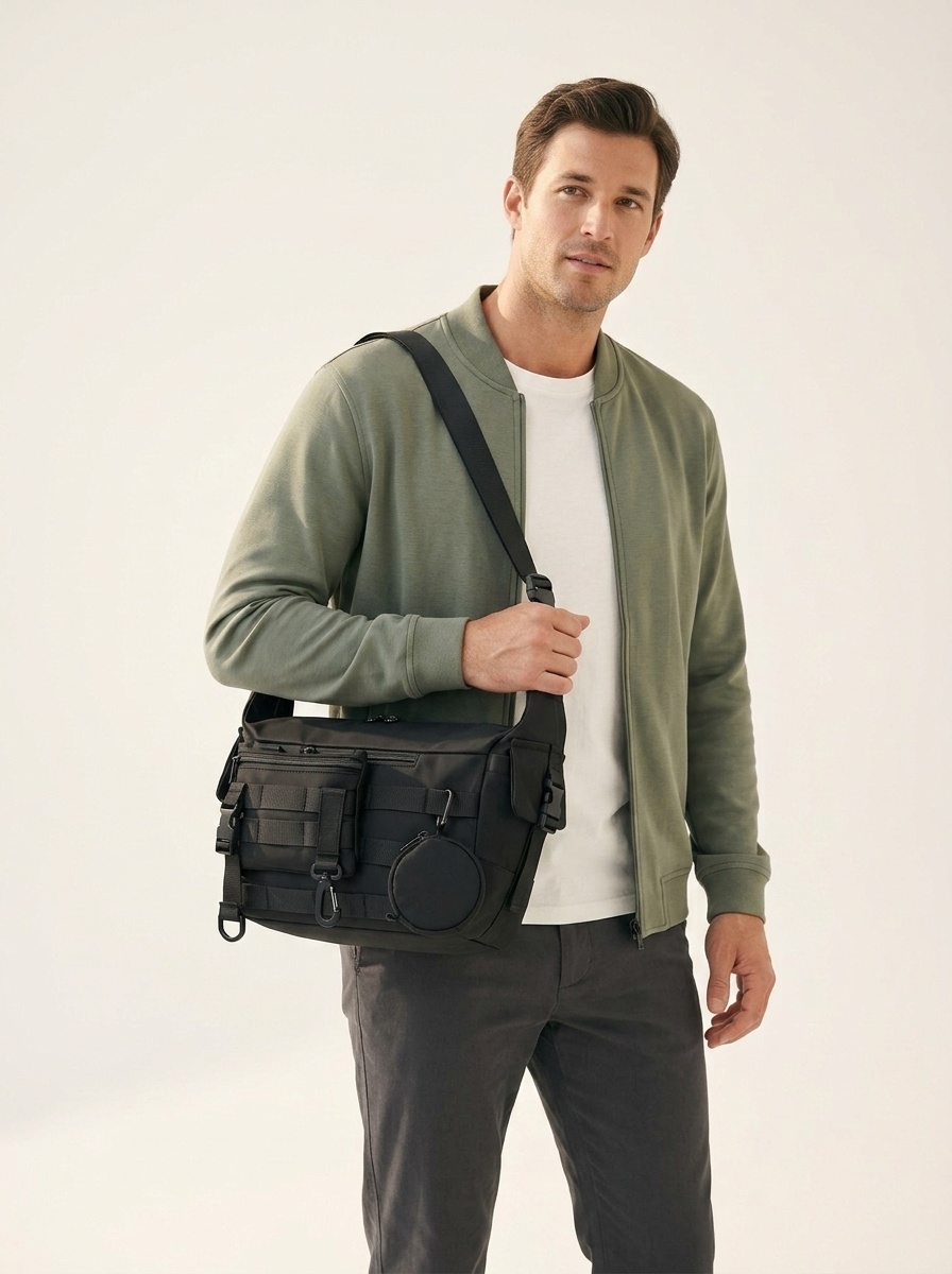 Tactical Crossbody Messenger Bag - Utility Sling Pack