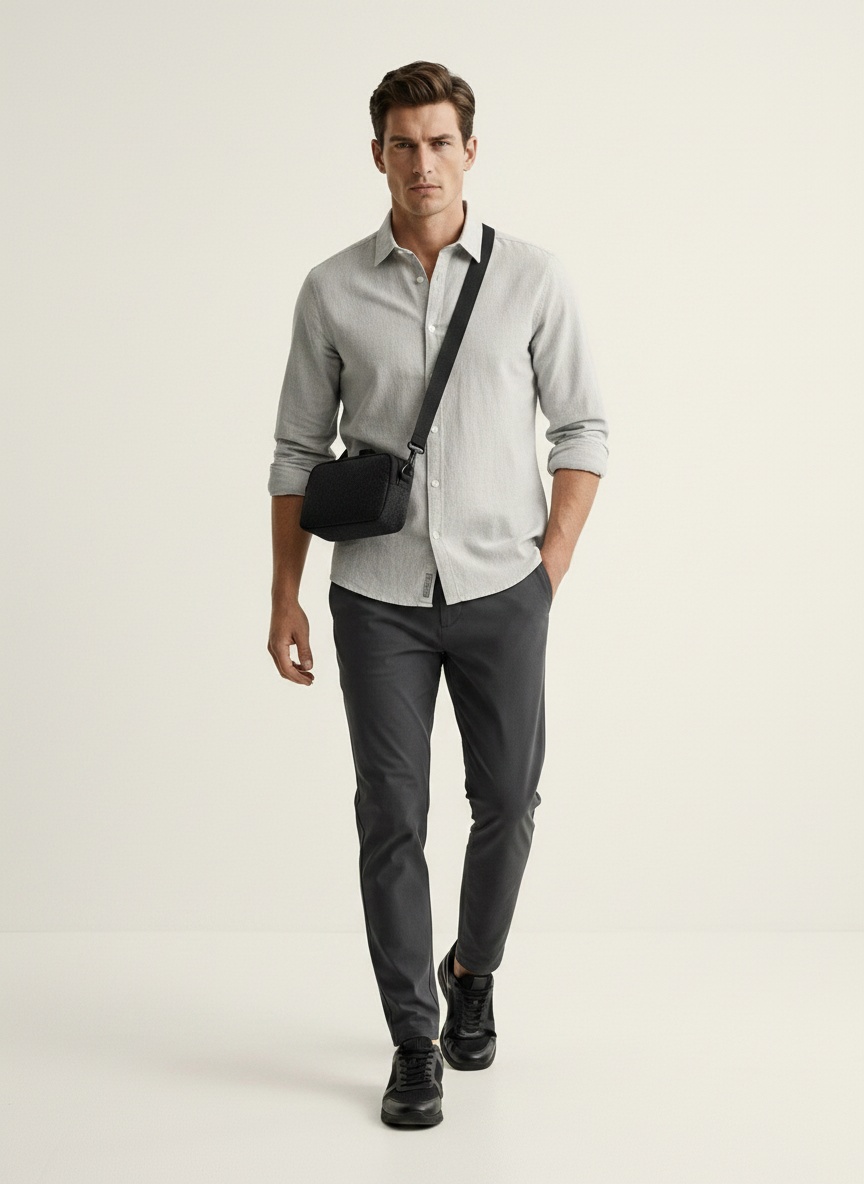 Compact Crossbody Chest Bag - Phone & Essentials Sling