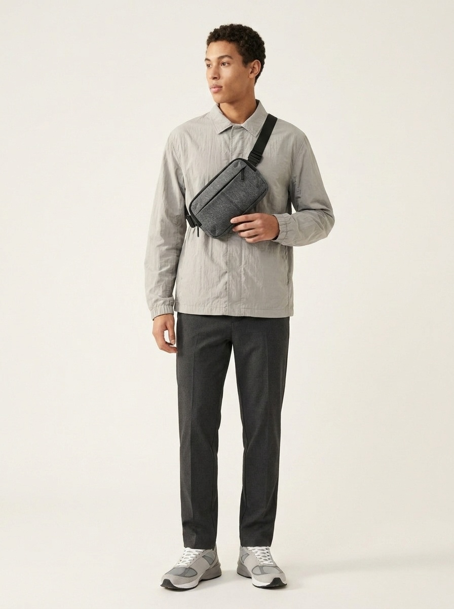 Compact Crossbody Chest Bag - Phone & Essentials Sling