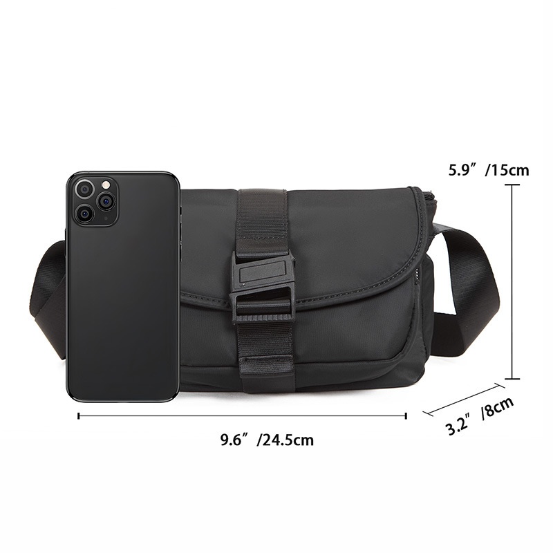 Men's Techwear Crossbody Bag - Utility Sling