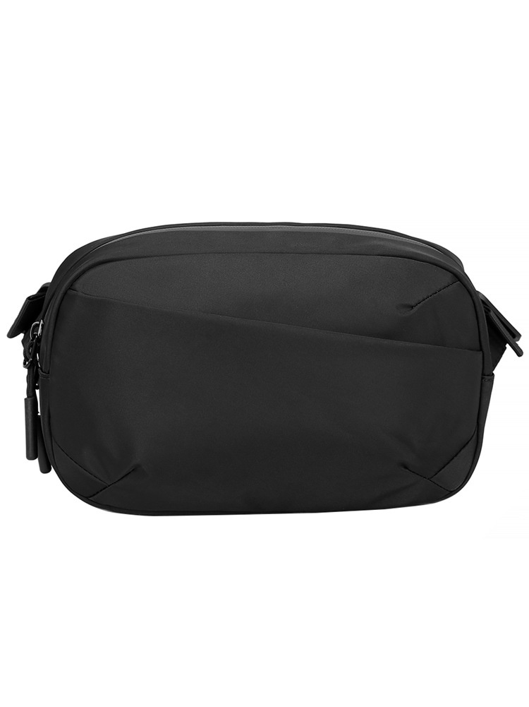 Sleek Black Crossbody Sling Bag - Everyday Crossbody Bag