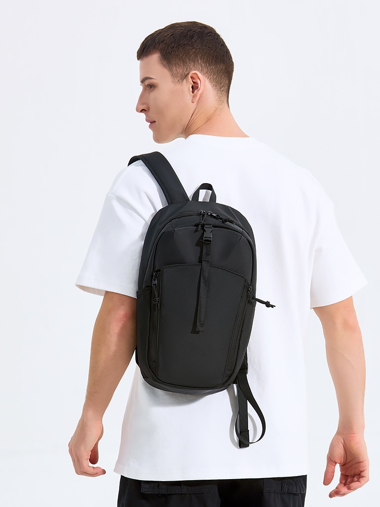 Sleek Black Everyday Backpack - Travel & Commute Daypack