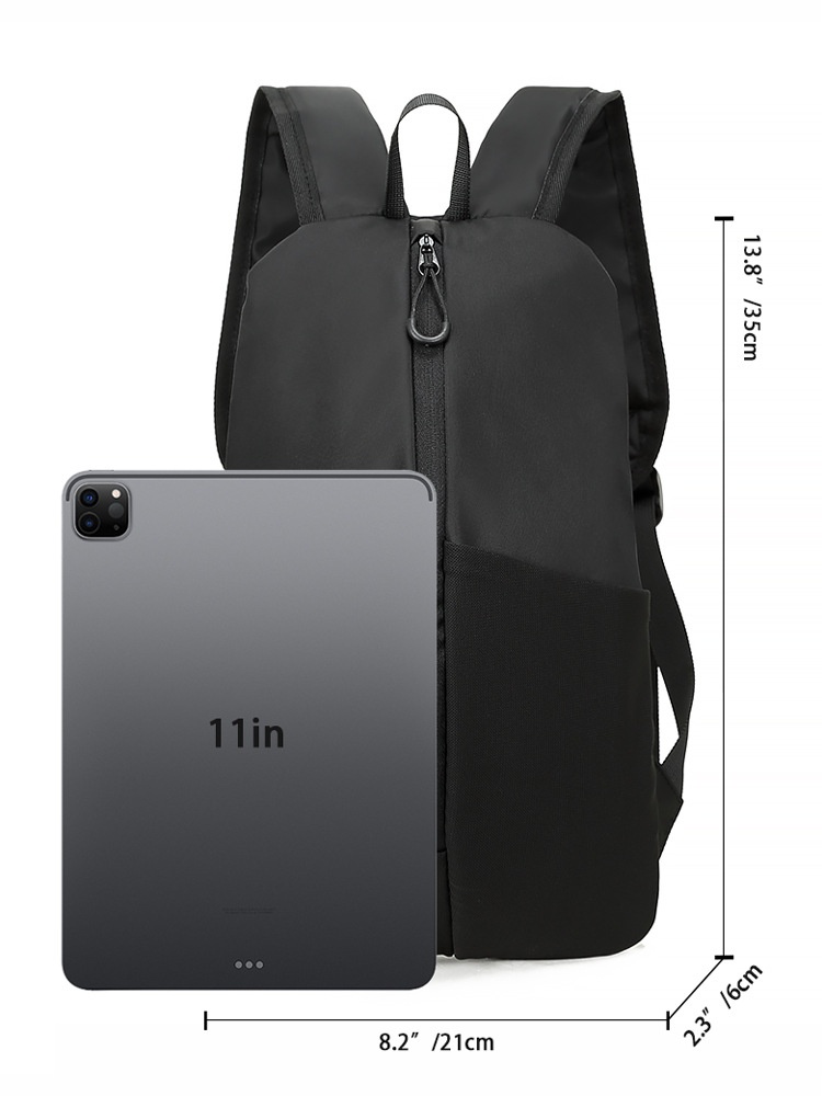 Minimalist Black Sling Backpack - Everyday Carry