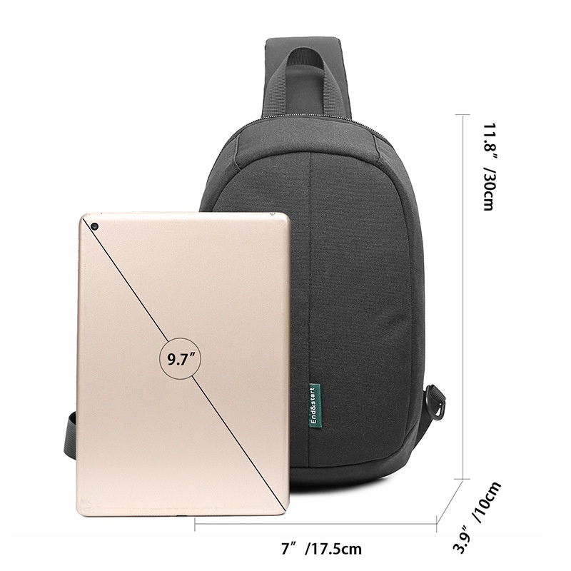 Men's Lightweight Crossbody Travel Chest Pack