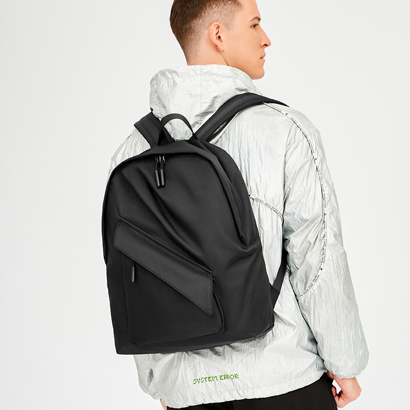 Modern Black Laptop Backpack for Men & Women