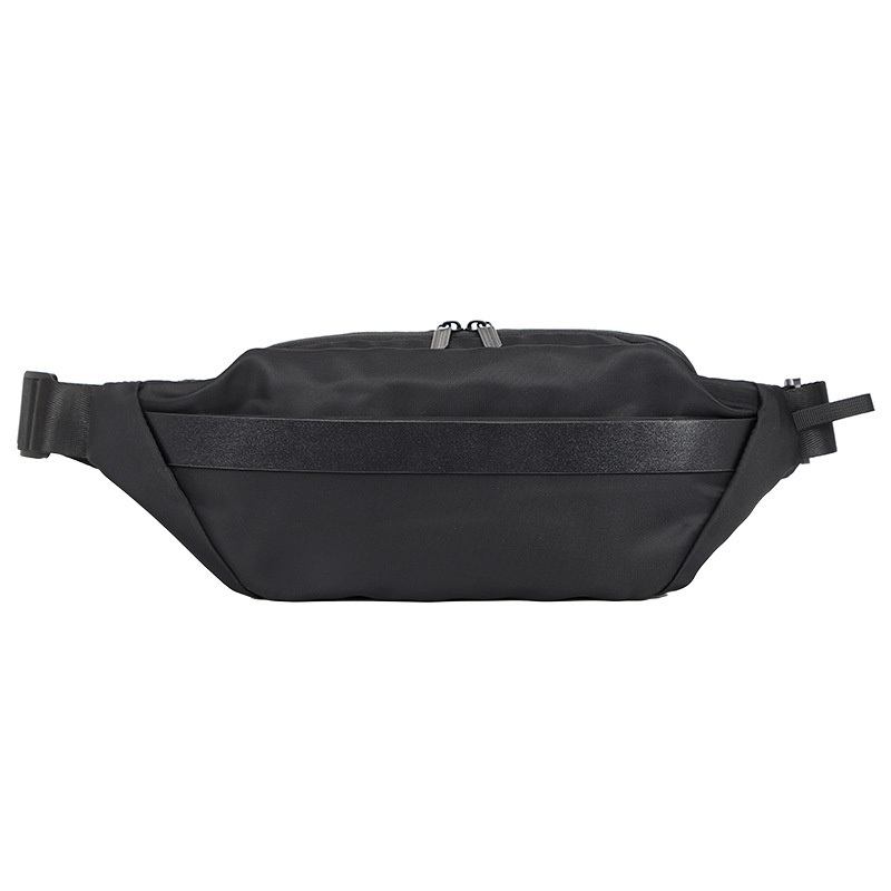 Sleek Matte Black Crossbody Sling Bag for Men & Women