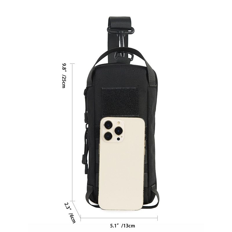 Tactical Crossbody Chest Bag - Durable Utility Sling Pack