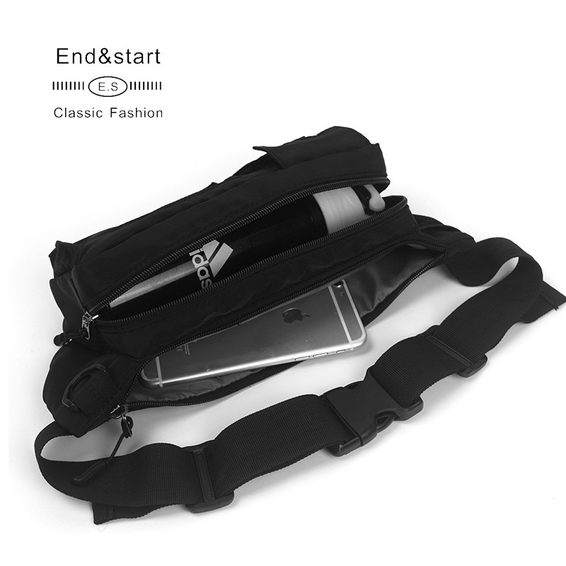 Black Utility Sling Bag - Modern Crossbody