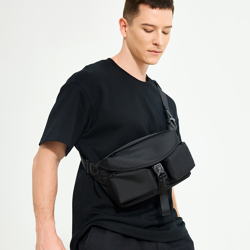 Men's Tactical Crossbody Bag - Multi-Pocket Sling