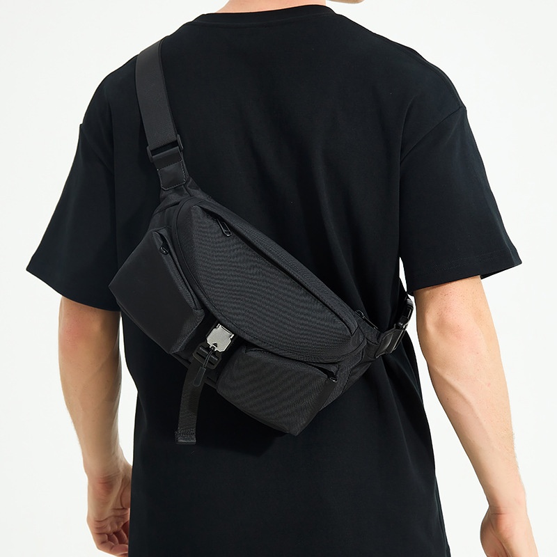Men's Tactical Crossbody Bag - Multi-Pocket Sling