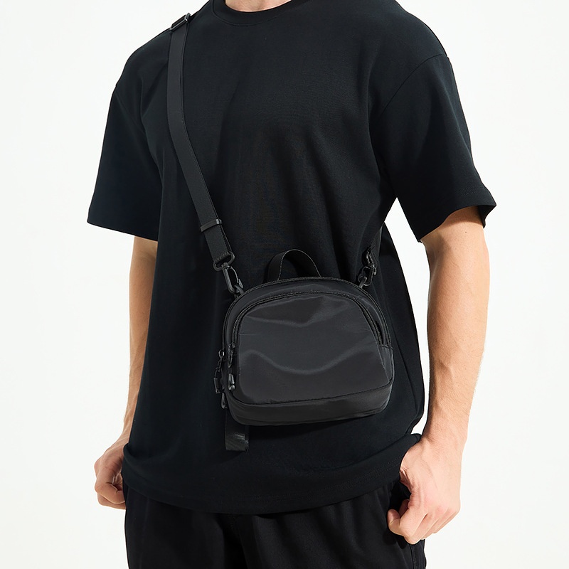 Casual Nylon Mini Crossbody Bag for Men & Women