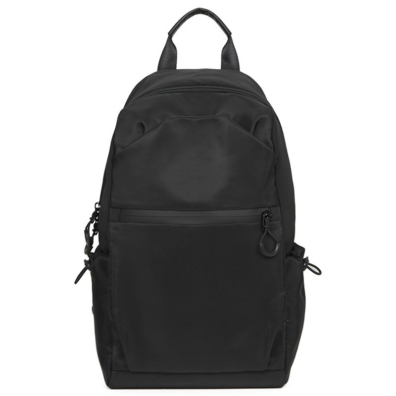 Black Casual Laptop Backpack - Travel & Everyday Commuter Bag