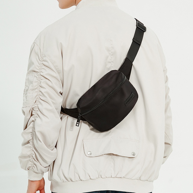 Black Crossbody Fanny Pack - Versatile Style