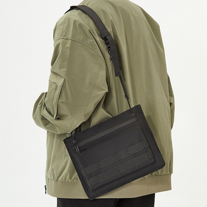 Men's Slim Tactical Crossbody Bag - Utility Messenger