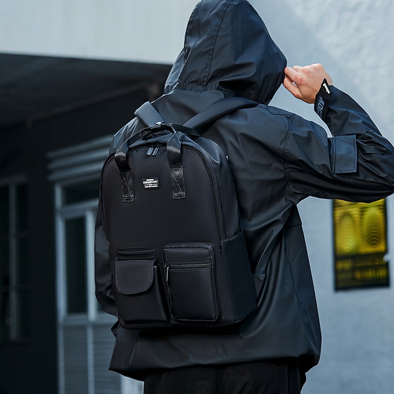 Multi-Pocket Laptop Backpack - Stylish & Durable