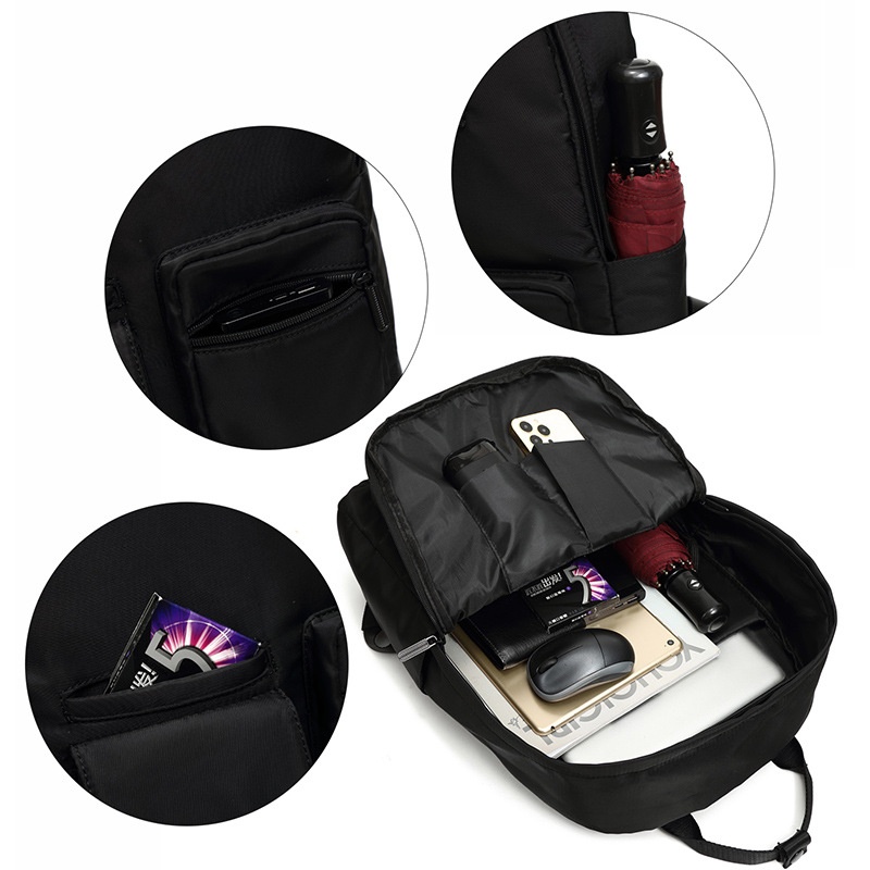 Multi-Pocket Laptop Backpack - Stylish & Durable