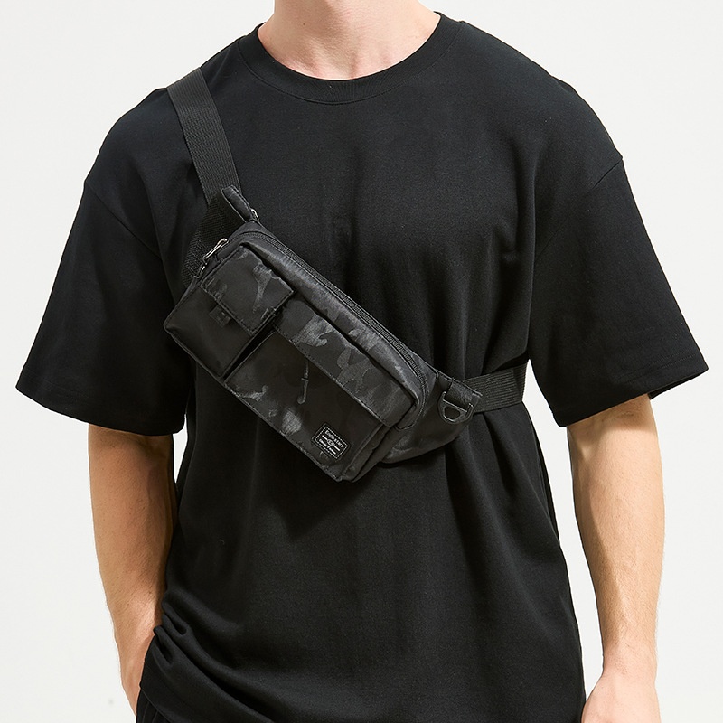 Men's Camo Fanny Pack Crossbody Bag - Versatile Style