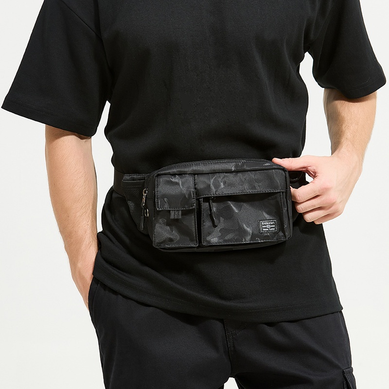 Men's Camo Fanny Pack Crossbody Bag - Versatile Style