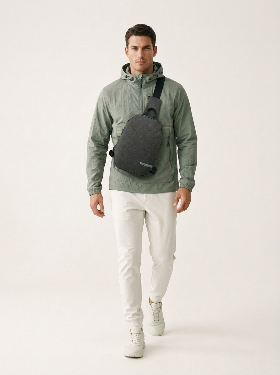 Men's Everyday Sling Bag - Crossbody Chest Pack