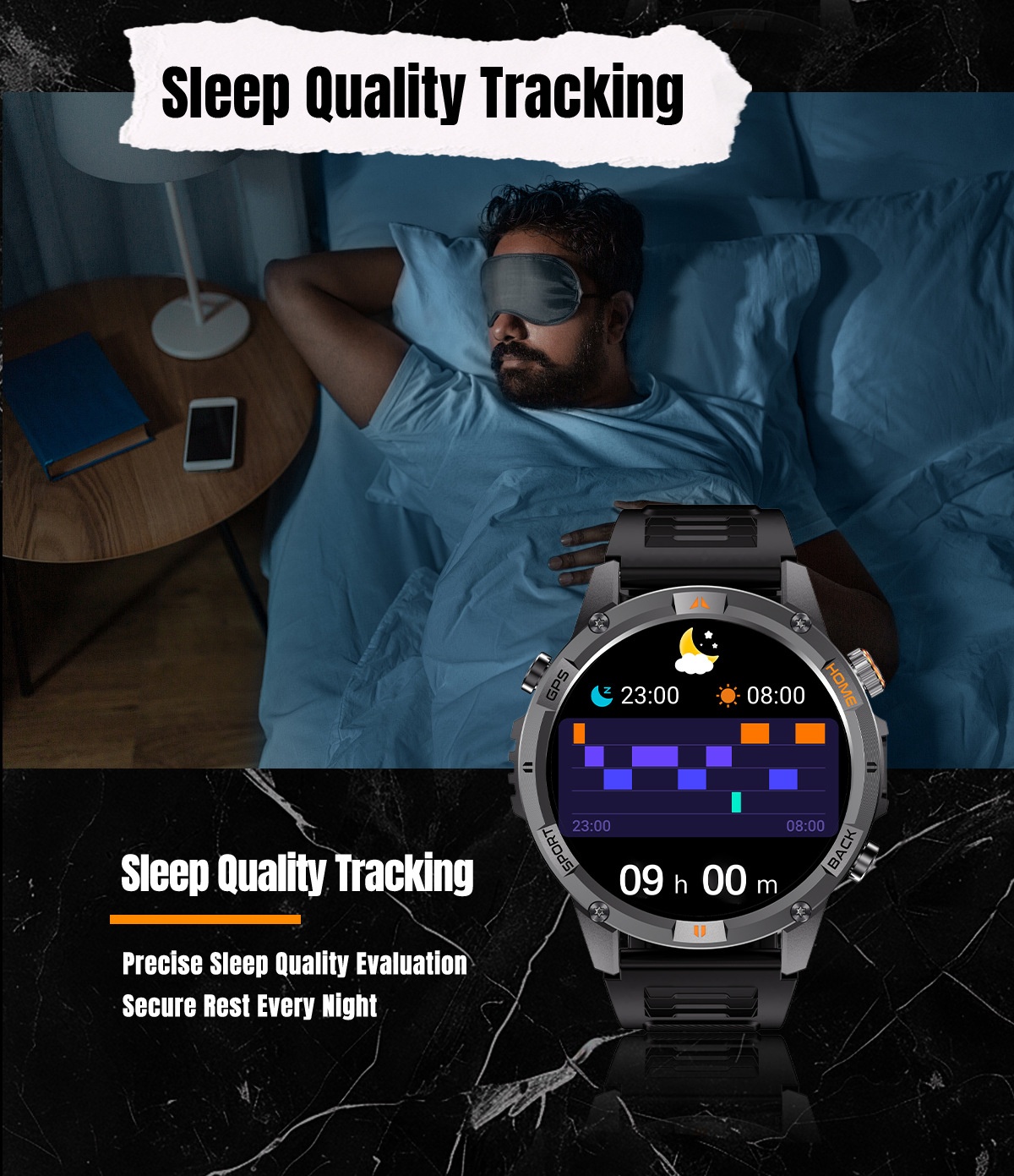 T-REX 3 PRO GPS-Smartwatch mit 1,46"-AMOLED-Display und Bluetooth-Anruffunktion