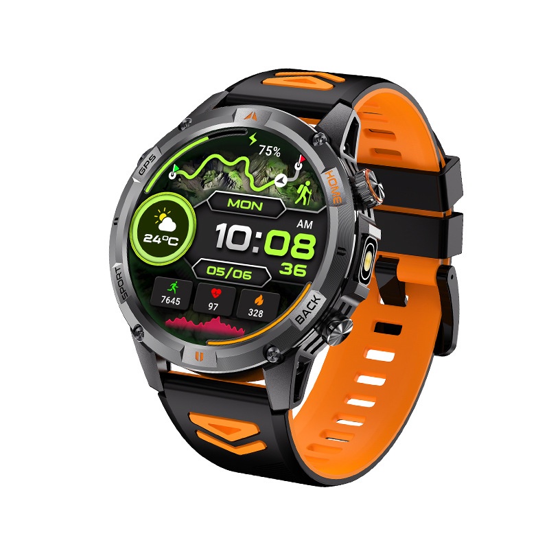 T-REX 3 PRO GPS-Smartwatch mit 1,46"-AMOLED-Display und Bluetooth-Anruffunktion